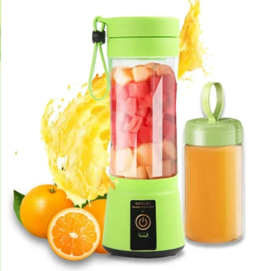 Mini Portable Blender Electric Fruit Juicer Smoothie Orange Fresh Juice Blender Multifunction Rechargeable Portable Bottle Mixer
