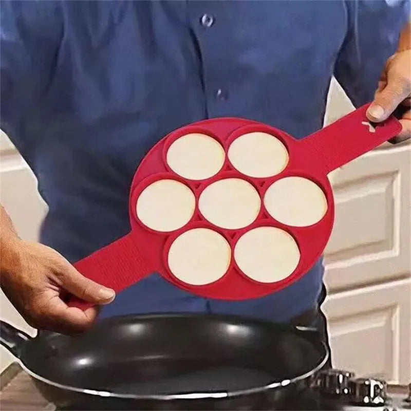 Faça panquecas perfeitas com Flip'n'Cook! 🥞n🍳 Virar sem esforço: basta despejar