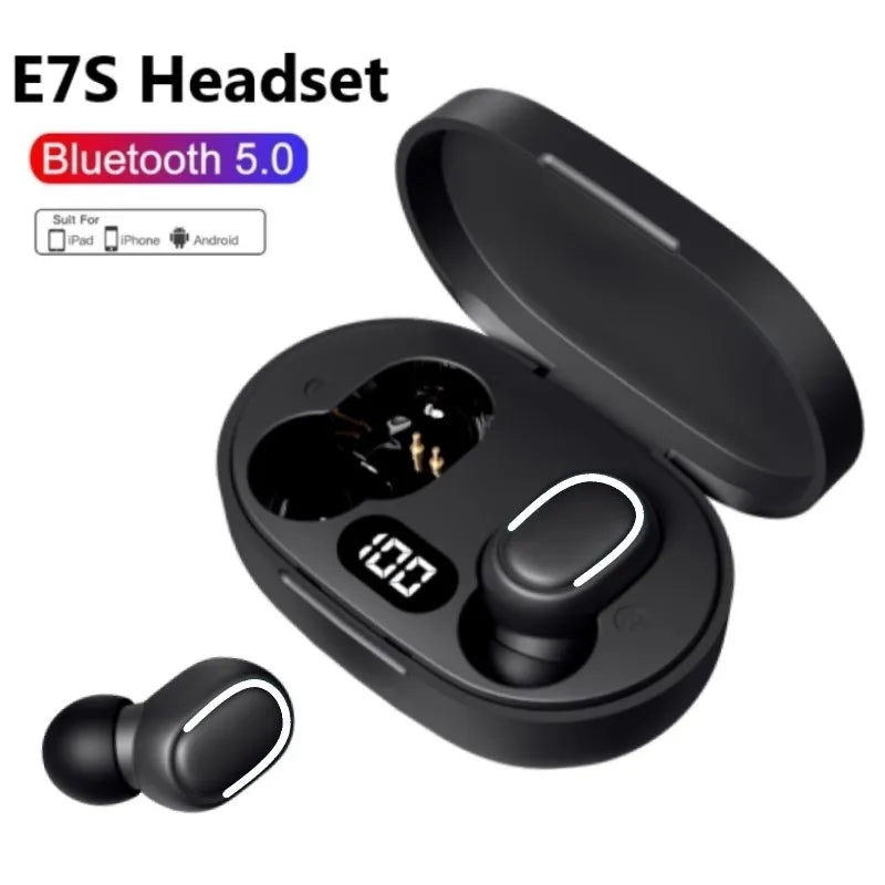 Verdadeiro Esporte Sem Fio Headset, Fone De Ouvido Bluetooth, Hi Fi 5.1, IPX4, Cabine De Carregamento Portátil