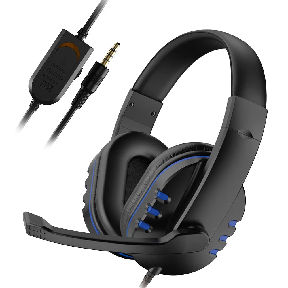 Gaming Headphones sem fio com microfone com cancelamento de ruído Gamer Headsets, fone de ouvido com fio para telefone Bluetooth 5.1