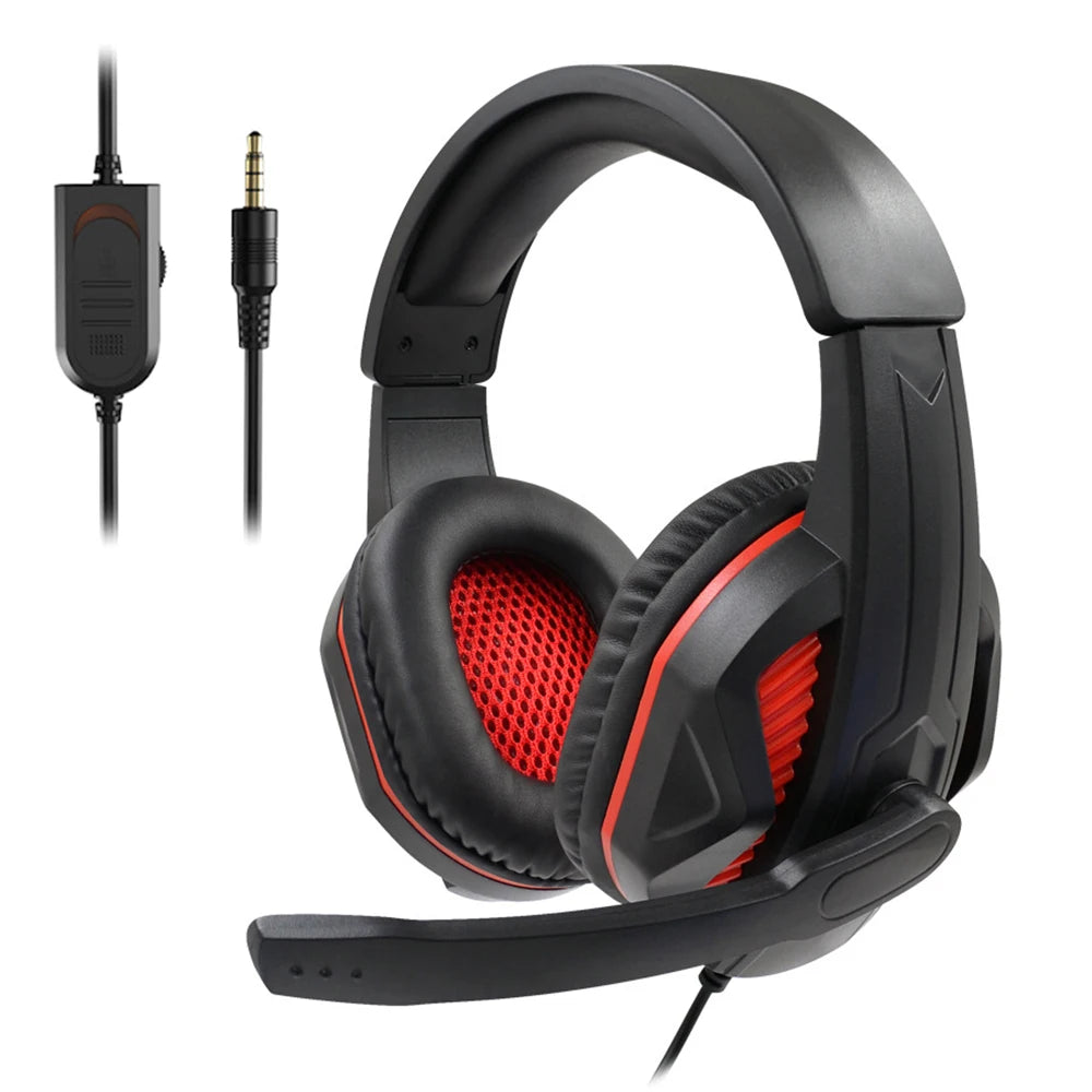 Gaming Headphones sem fio com microfone com cancelamento de ruído Gamer Headsets, fone de ouvido com fio para telefone Bluetooth 5.1