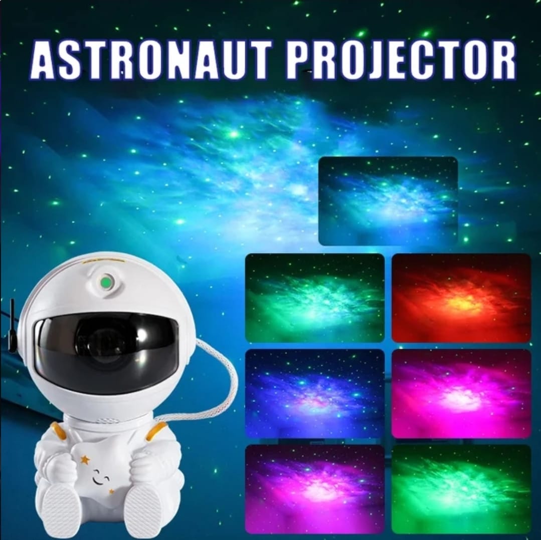 Galaxy Star Astronaut Projector LED Night Light Starry Sky Porjectors Lamp Decoration Bedroom Room Decorative For Children Gifts